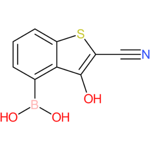 2-cyano-3-hydroxybenzothiophene-4-boronic acid