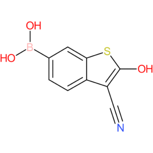 3-cyano-2-hydroxybenzothiophene-6-boronic acid
