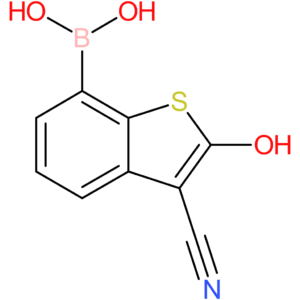 3-cyano-2-hydroxybenzothiophene-7-boronic acid