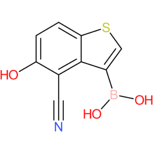 4-cyano-5-hydroxybenzothiophene-3-boronic acid