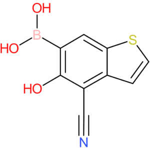 4-cyano-5-hydroxybenzothiophene-6-boronic acid