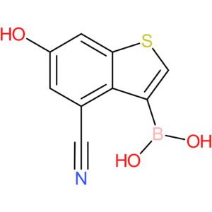 4-cyano-6-hydroxybenzothiophene-3-boronic acid