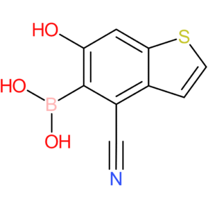 4-cyano-6-hydroxybenzothiophene-5-boronic acid