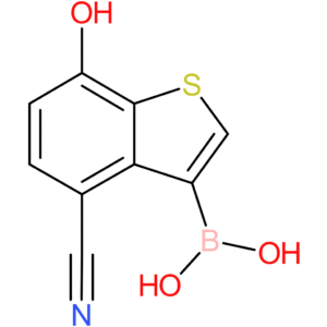 4-cyano-7-hydroxybenzothiophene-3-boronic acid