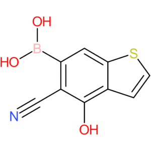 5-cyano-4-hydroxybenzothiophene-6-boronic acid