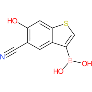 5-cyano-6-hydroxybenzothiophene-3-boronic acid