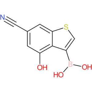 6-cyano-4-hydroxybenzothiophene-3-boronic acid