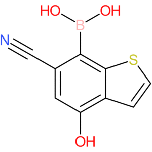 6-cyano-4-hydroxybenzothiophene-7-boronic acid