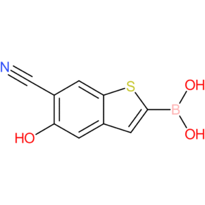 6-cyano-5-hydroxybenzothiophene-2-boronic acid