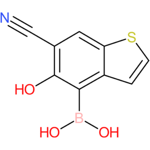 6-cyano-5-hydroxybenzothiophene-4-boronic acid