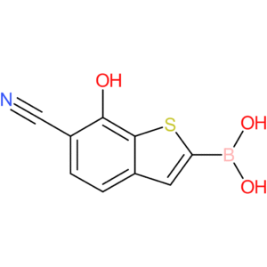 6-cyano-7-hydroxybenzothiophene-2-boronic acid