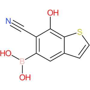 6-cyano-7-hydroxybenzothiophene-5-boronic acid