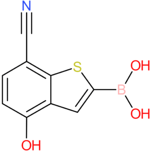 7-cyano-4-hydroxybenzothiophene-2-boronic acid