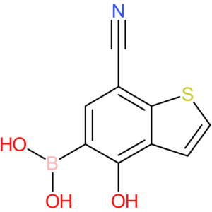 7-cyano-4-hydroxybenzothiophene-5-boronic acid