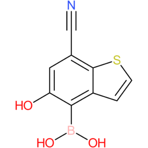 7-cyano-5-hydroxybenzothiophene-4-boronic acid