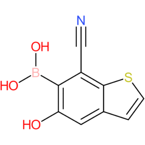 7-cyano-5-hydroxybenzothiophene-6-boronic acid