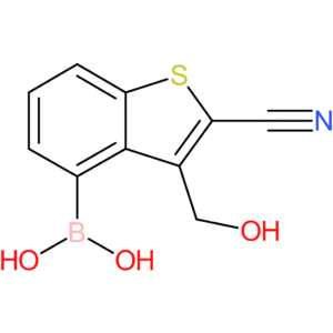 2-cyano-3-(hydroxymethyl)benzothiophene-4-boronic acid