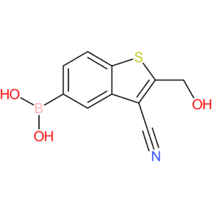 3-cyano-2-(hydroxymethyl)benzothiophene-5-boronic acid