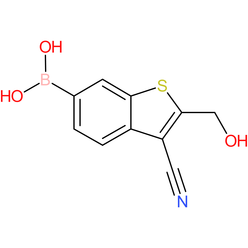 3-cyano-2-(hydroxymethyl)benzothiophene-6-boronic acid