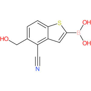 4-cyano-5-(hydroxymethyl)benzothiophene-2-boronic acid