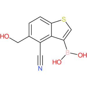4-cyano-5-(hydroxymethyl)benzothiophene-3-boronic acid