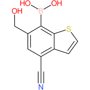 4-cyano-6-(hydroxymethyl)benzothiophene-7-boronic acid