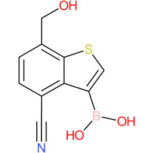 4-cyano-7-(hydroxymethyl)benzothiophene-3-boronic acid