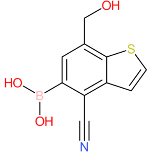 4-cyano-7-(hydroxymethyl)benzothiophene-5-boronic acid