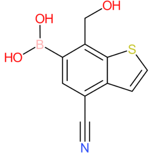 4-cyano-7-(hydroxymethyl)benzothiophene-6-boronic acid
