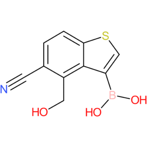 5-cyano-4-(hydroxymethyl)benzothiophene-3-boronic acid