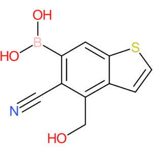 5-cyano-4-(hydroxymethyl)benzothiophene-6-boronic acid