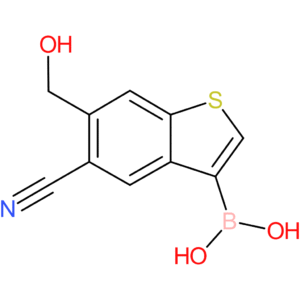 5-cyano-6-(hydroxymethyl)benzothiophene-3-boronic acid