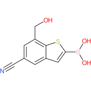 5-cyano-7-(hydroxymethyl)benzothiophene-2-boronic acid