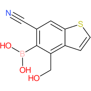 6-cyano-4-(hydroxymethyl)benzothiophene-5-boronic acid