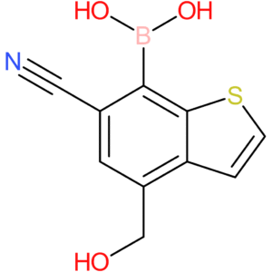 6-cyano-4-(hydroxymethyl)benzothiophene-7-boronic acid