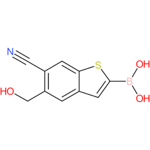 6-cyano-5-(hydroxymethyl)benzothiophene-2-boronic acid