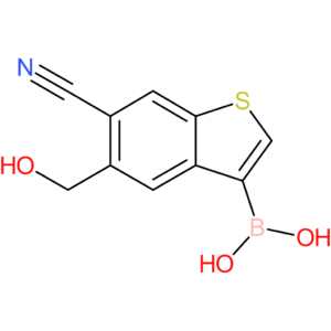 6-cyano-5-(hydroxymethyl)benzothiophene-3-boronic acid
