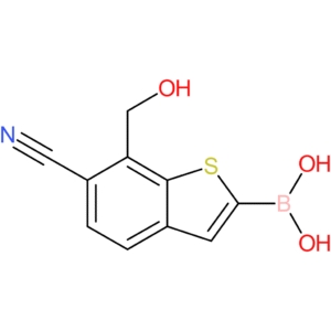 6-cyano-7-(hydroxymethyl)benzothiophene-2-boronic acid