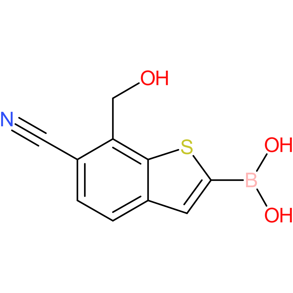6-cyano-7-(hydroxymethyl)benzothiophene-2-boronic acid