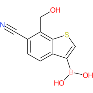 6-cyano-7-(hydroxymethyl)benzothiophene-3-boronic acid