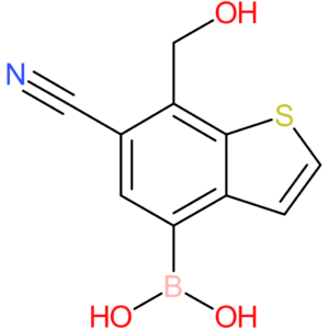 6-cyano-7-(hydroxymethyl)benzothiophene-4-boronic acid