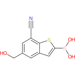 7-cyano-5-(hydroxymethyl)benzothiophene-2-boronic acid