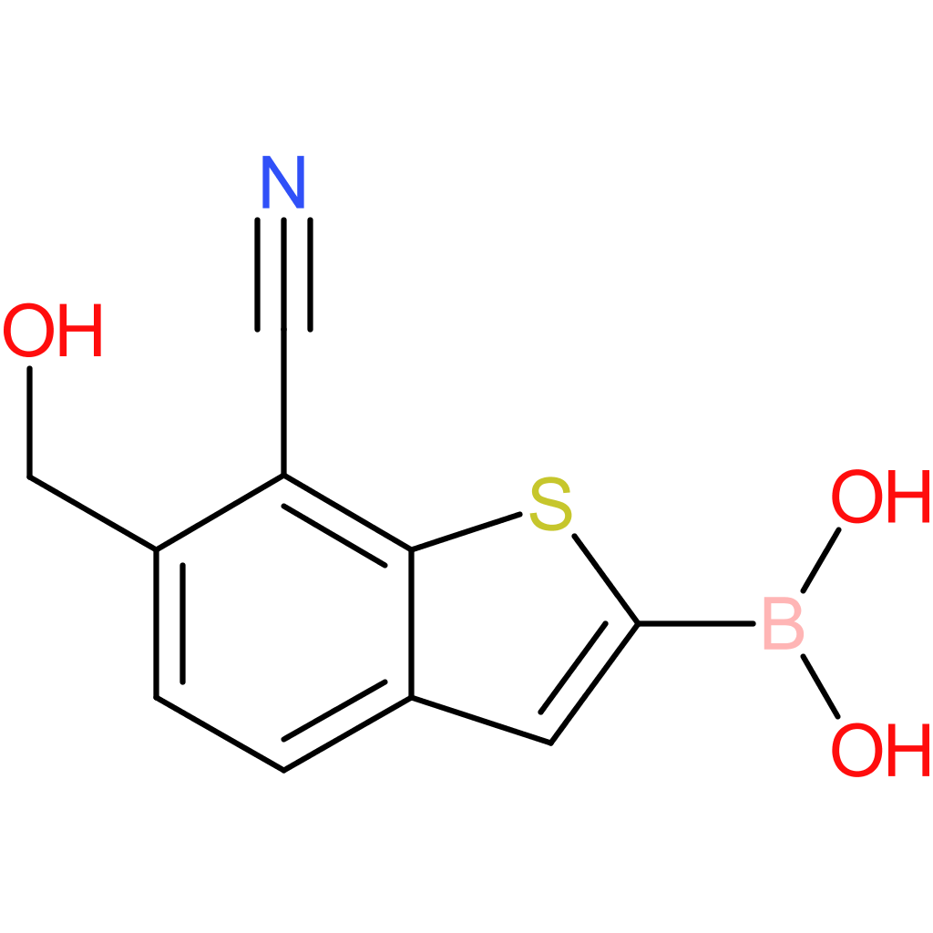 7-cyano-6-(hydroxymethyl)benzothiophene-2-boronic acid