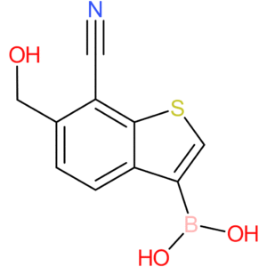7-cyano-6-(hydroxymethyl)benzothiophene-3-boronic acid