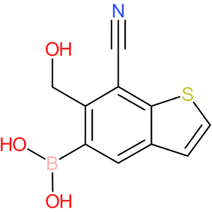 7-cyano-6-(hydroxymethyl)benzothiophene-5-boronic acid