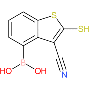 3-cyano-2-mercaptobenzothiophene-4-boronic acid