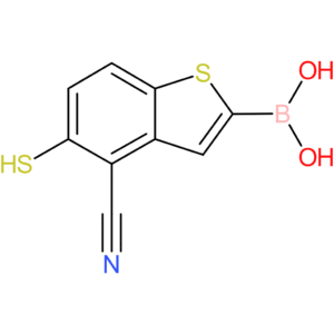 4-cyano-5-mercaptobenzothiophene-2-boronic acid