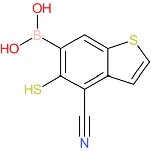 4-cyano-5-mercaptobenzothiophene-6-boronic acid