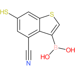 4-cyano-6-mercaptobenzothiophene-3-boronic acid