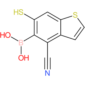 4-cyano-6-mercaptobenzothiophene-5-boronic acid